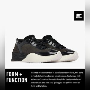 Sorel Ona Blvd Waterproof Platform Sneakers Size 10, EUC, Leather, Eva Insole